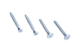 Furniture Screw (Confirmat Screw) - Flat Head Hex Socket Connector for Cabinetry