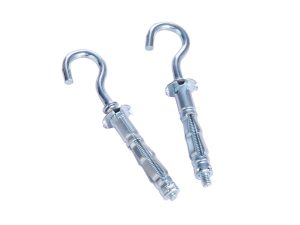 Hollow Wall Anchor with Hook (Molly Bolt) - Heavy Duty Drywall Ceiling Hanger