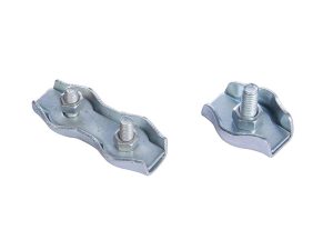 Simplex & Duplex Wire Rope Clip - Galvanized Stamped Cable Clamp / Wire Rope Grip