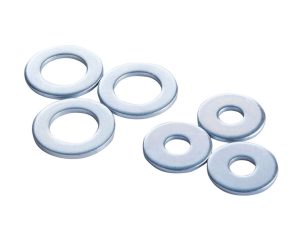 Flat Washer (DIN 125 / DIN 9021 / ASTM F844) - Zinc Plated & Stainless Steel Plain Washer