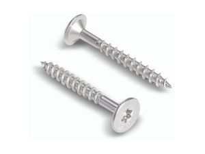 Stainless Steel Chipboard Screws / Torx Drive Wood Screws (Flat Head) - 304 / 316 Grade - Manufacturer Direct