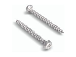 Pan Head Chipboard Screw (Pozi Drive / DIN 7505-B) - Zinc Plated Particle Board Screw