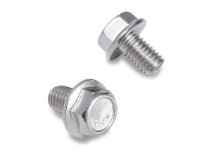 Stainless Steel Hex Flange Head Bolt (DIN 6921) - A2-70 / A4-70 Integrated Washer Fastener