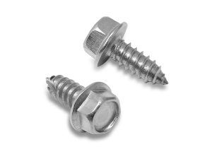 Stainless Steel Hex Washer Head Self Tapping Screws / Sheet Metal Screws (Type A Point) - 304 / 316 Grade - Manufacturer Direct