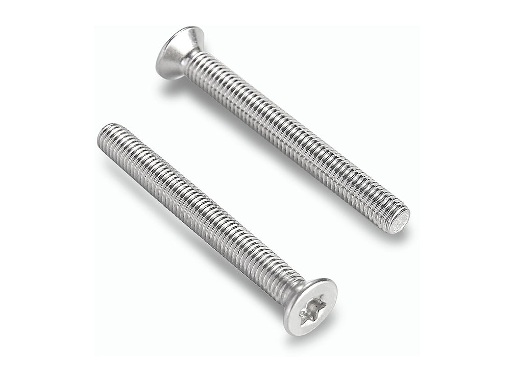 Stainless Steel Flat Head Machine Screw (Torx Drive / DIN 965) - A2/A4 Metric Thread Fastener