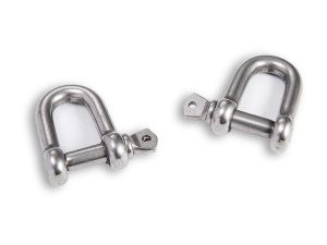 Stainless Steel D Shackle (Screw Pin) - Marine Grade A4/A2 Dee Shackle