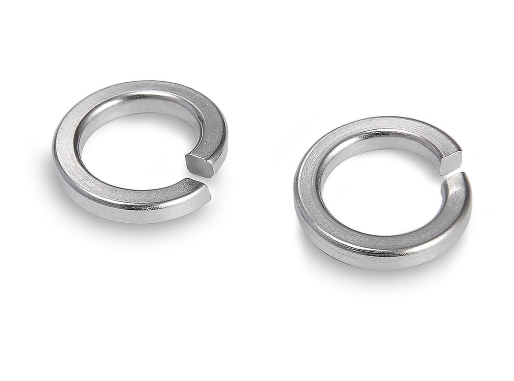 Stainless Steel Spring Lock Washer (DIN 127 / DIN 7980) - Anti-Vibration Split Washer