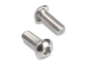 Stainless Steel Button Head Socket Cap Screw (ISO 7380) - A2-70 / A4-70 Round Head Allen Bolt