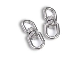 Stainless Steel Swivel Eye and Eye (Eye-Eye) - A2/A4 Anti-Twist Connector