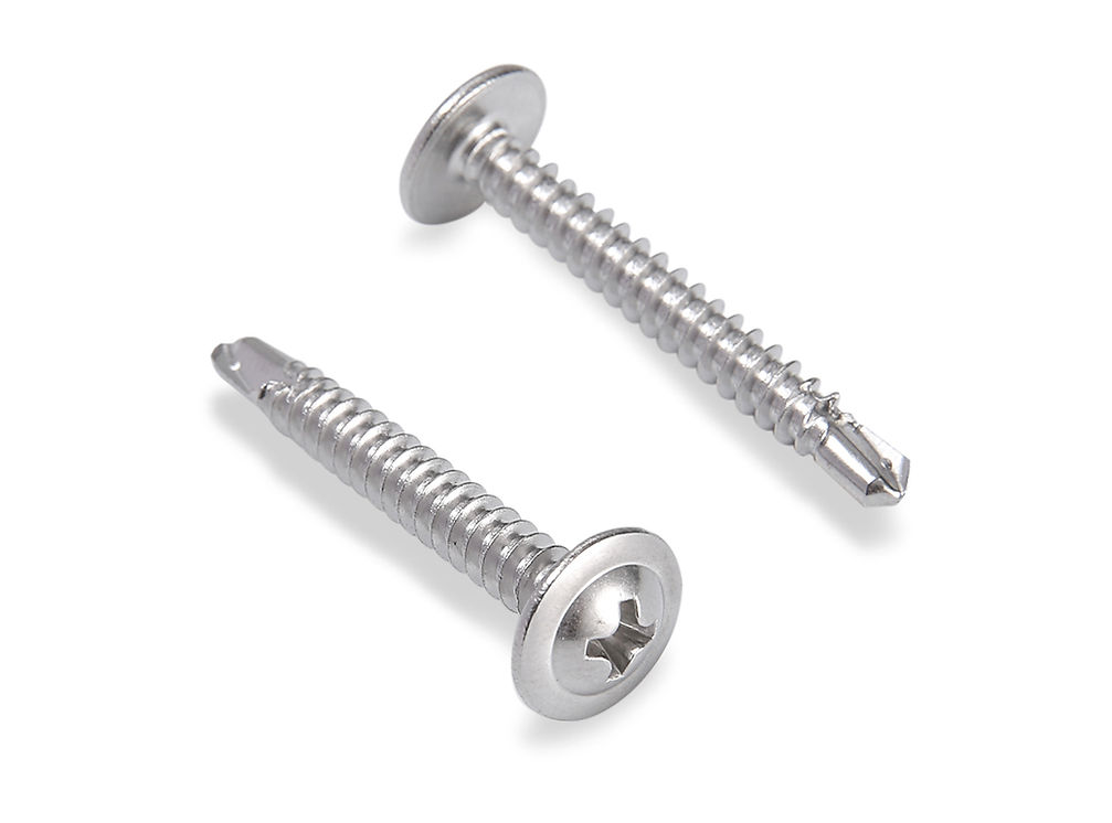 Stainless Steel Modified Truss Head Self Drilling Screw (Wafer Head / K-Lath) - 410 SS
