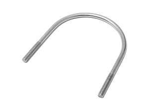 Stainless Steel U-Bolt (Round Bend) - Marine & Pipe Clamping Hardware
